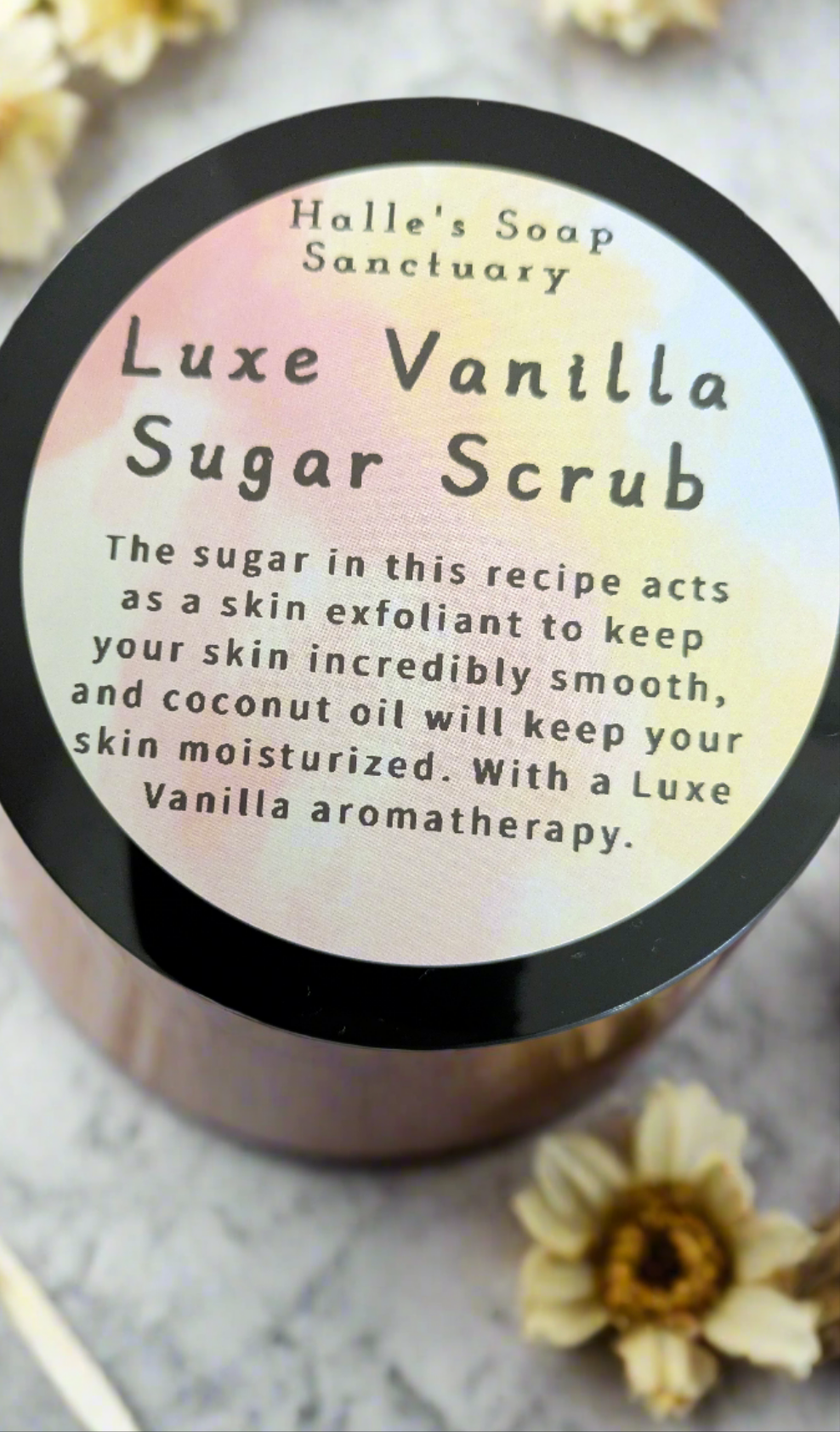 Luxe Vanilla Sugar Scrub