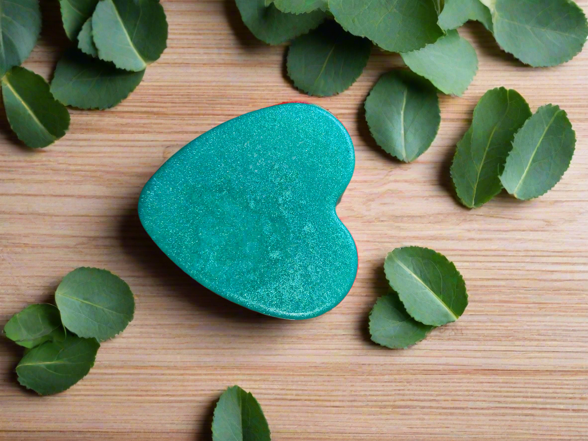 Peppermint & Eucalyptus Heart Body Soap